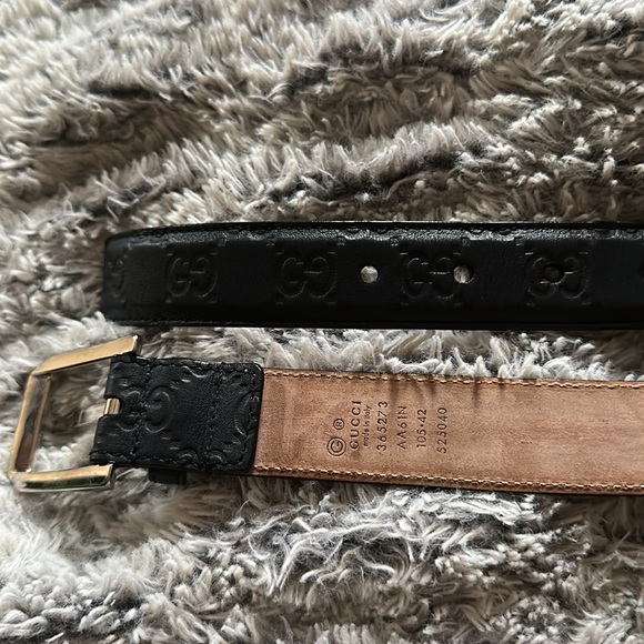 Gucci Microguccissima men belt - Picture 5 of 5